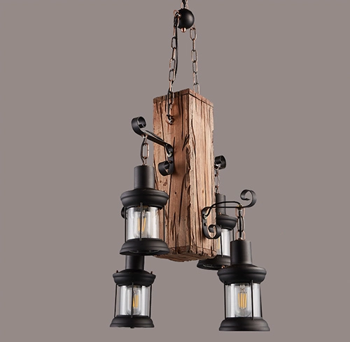 Modern Pendant Lighting Vintage Pendant Light Wood Light for Home Decoration