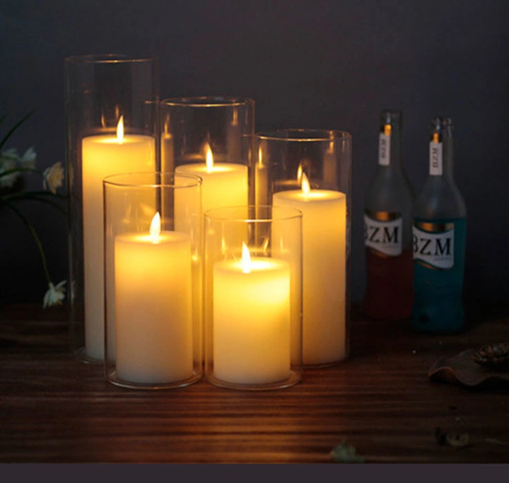 Hot Selling Safety Flameless Rechargeable Electric Tea Light LED Candle